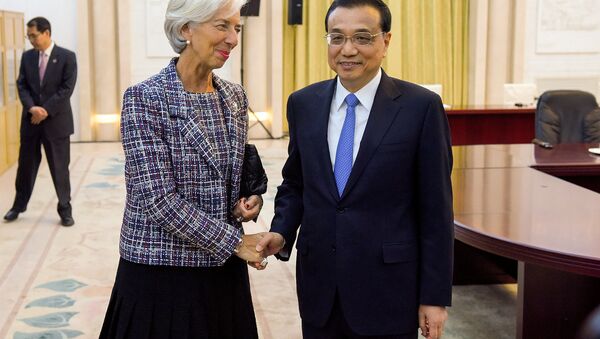 Christine Lagarde et Li Keqiang - Sputnik Afrique