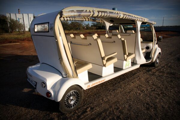 Un car électrique de ELGO  - Sputnik Afrique