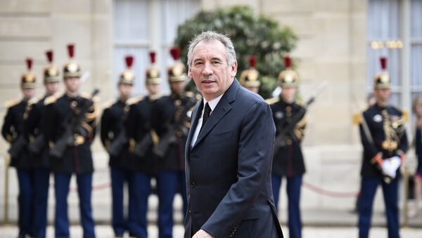 Le haut-commissaire au Plan et président du MoDem, François Bayrou - Sputnik Afrique