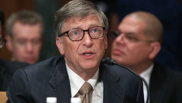 Bill Gates, Microsoft co-founder and co-chair of the Bill and Melinda Gates Foundation - Sputnik Afrique