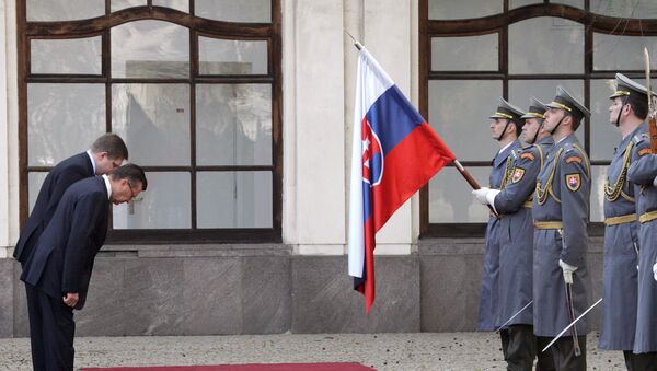 Председатель правительства РФ Виктор Зубков прибыл с двухдневным официальным визитом в Словакию - Sputnik Afrique