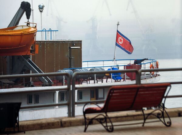 Le premier paquebot en provenance de Corée du Nord est arrivé à Vladivostok - Sputnik Afrique