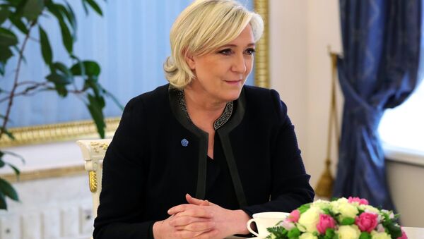 Marine Le Pen, la líder del Frente Nacional - Sputnik Afrique