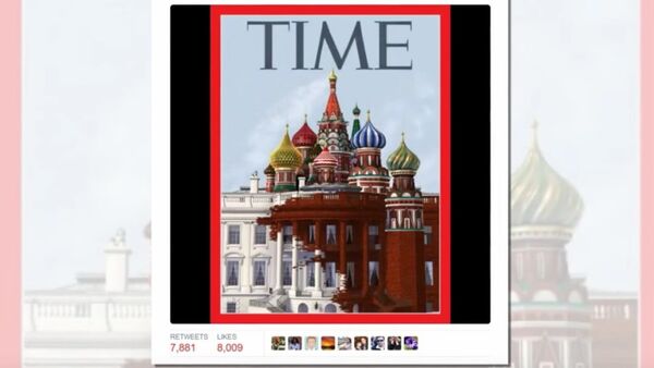 Time cover shows White House transforming into Kremlin - Sputnik Afrique