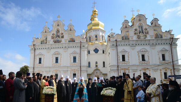 Intronisation du chef de l’Église orthodoxe d’Ukraine du Patriarcat de Moscou - Sputnik Afrique