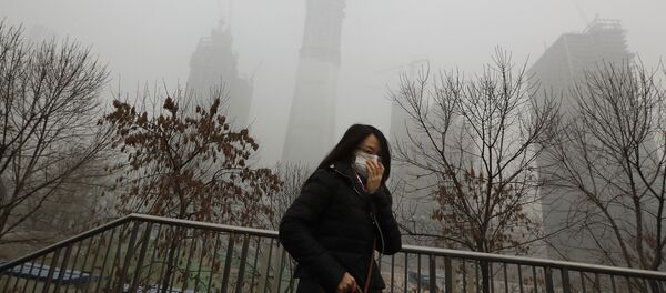 Pékin sous le smog - Sputnik Afrique