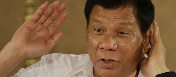 Rodrigo Duterte, président philippin - Sputnik Afrique