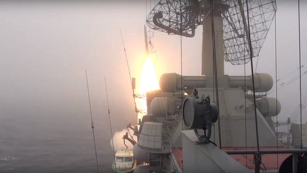Exercices avec tirs réels de la flotte russe du Pacifique - Sputnik Afrique
