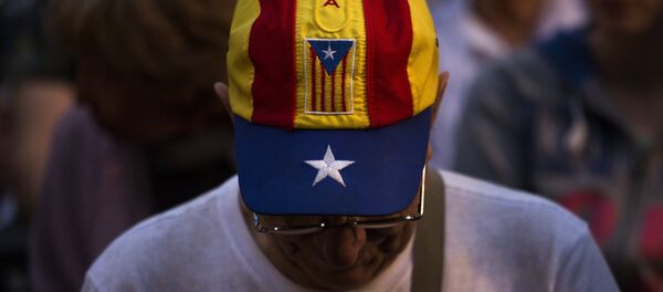 Partidario de la independencia de Cataluña - Sputnik Afrique
