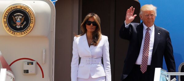 Donald Trump et Melania Trump - Sputnik Afrique