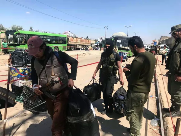 Retrait des combattants de Homs Retrait des combattants de Homs - Sputnik Afrique