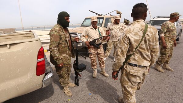 Les forces de sécurité libyennes à Tripoli - Sputnik Afrique