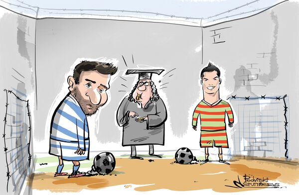 Fraude fiscale: Cristiano Ronaldo peut encourir 4 mois de prison Fraude fiscale: Cristiano Ronaldo peut encourir 4 mois de prison - Sputnik Afrique
