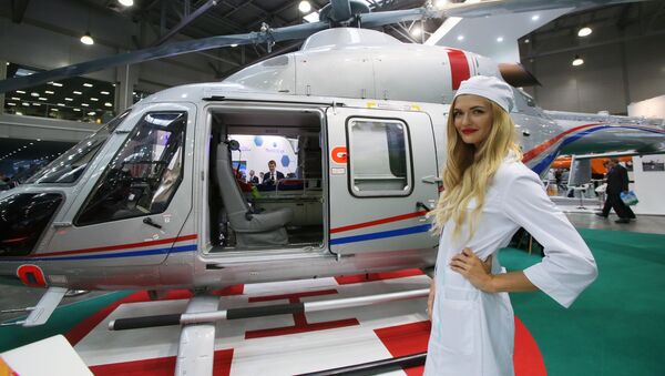 HeliRussia-2017: électromobile-avion, automobile-hélicoptère et le nouvel hélicoptère Ansat - Sputnik Afrique