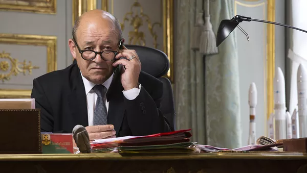 Jean-Yves Le Drian. Archive photo - Sputnik Afrique