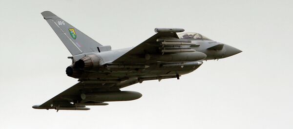 British Royal Air Force (RAF) Typhoon jet fighter - Sputnik Afrique