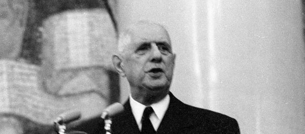 Президент Франции Шарль де Голль - Sputnik Afrique