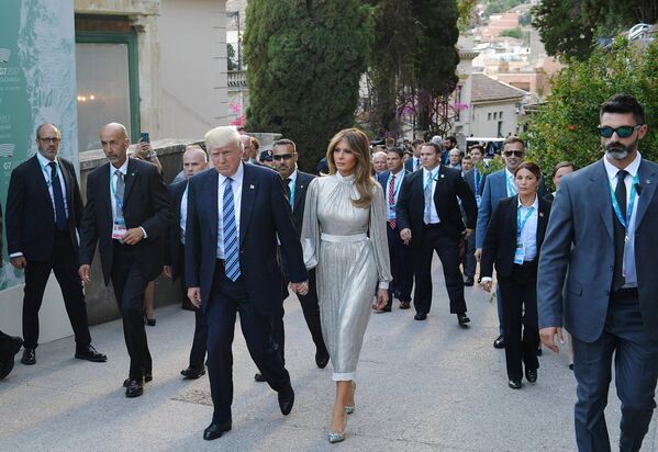 La première tournée de Melania Trump à l’étranger en tant que Première dame - Sputnik Afrique