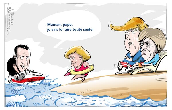 Au terme du G7, Merkel en conclut que l’Europe doit prendre son destin en main - Sputnik Afrique