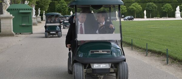 Rencontre Macron-Poutine - Sputnik Afrique