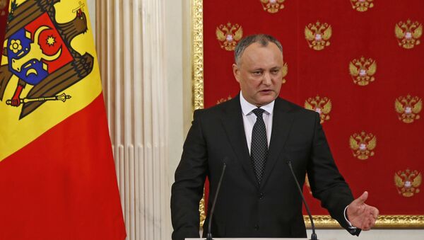 Igor Dodon, Président moldave - Sputnik Afrique