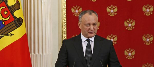 Igor Dodon, Président moldave - Sputnik Afrique