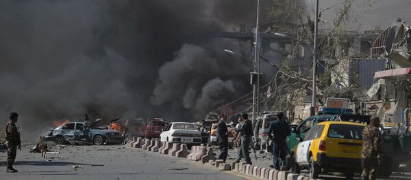 Место взрыва в Кабуле - Sputnik Afrique