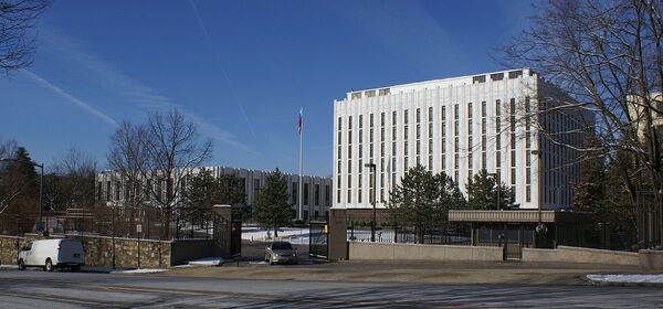 L'ambassade russe à Washington L'ambassade russe à Washington - Sputnik Afrique