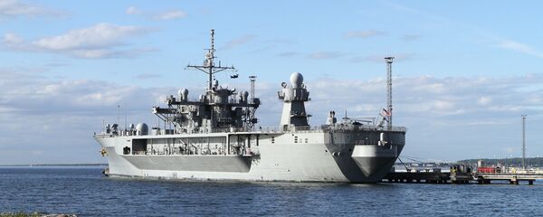 Un navire de guerre US, image d'illustration - Sputnik Afrique
