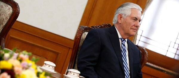 Le secrétaire d'Etat américain Rex Tillerson - Sputnik Afrique