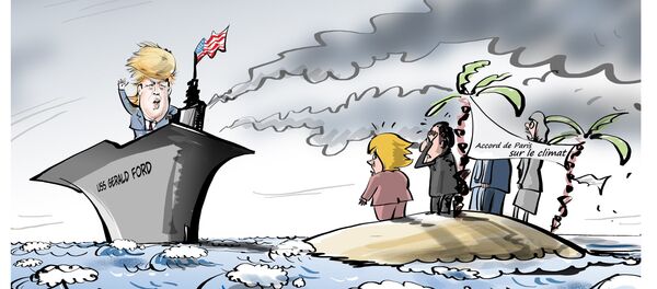 Les États-Unis sortent de l'Accord de Paris sur le climat - Sputnik Afrique