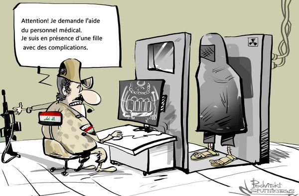 Le port du voile intégral interdit dans les quartiers libérés de Mossoul - Sputnik Afrique