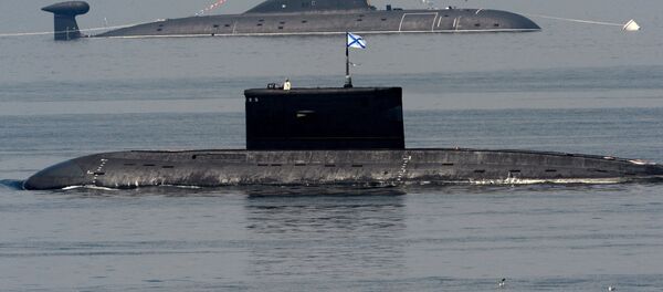 Sous-marins russes de la flotte du Pacifique lors des célébrations de la fête de la marine à Vladivostok - Sputnik Afrique