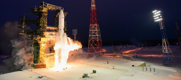 Le lancement d'essai de la fusée Angara-A5 sur le cosmodrome de Plesetsk dans la région d'Arkhangelsk - Sputnik Afrique