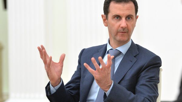 Le président syrien Bachar el-Assad - Sputnik Afrique