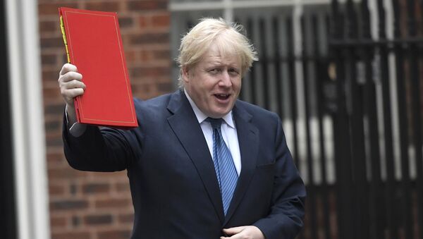 Britain's Foreign Secretary Boris Johnson arrives in Downing Street, London, March 14, 2017 - Sputnik Afrique