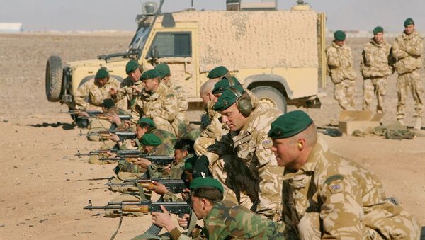 soldats britanniques en Afghanistan - Sputnik Afrique