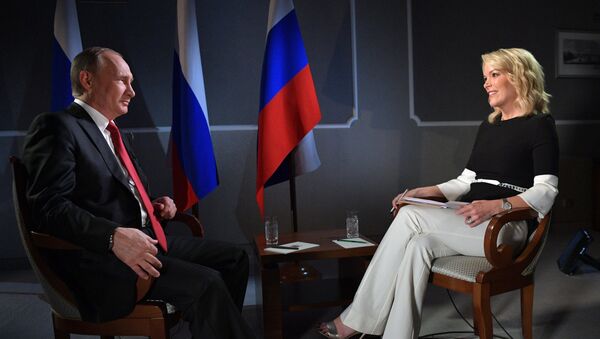 Президент РФ В. Путин дал интервью американскому телеканалу NBC - Sputnik Afrique