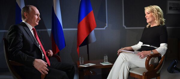 Президент РФ В. Путин дал интервью американскому телеканалу NBC - Sputnik Afrique