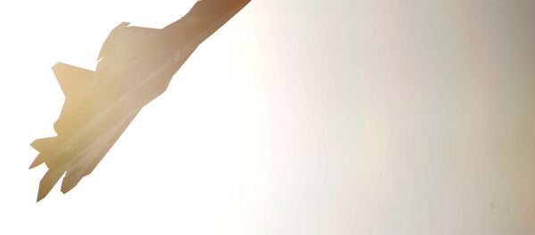 Un T-50 en vol - Sputnik Afrique