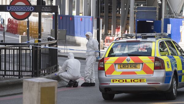 La police à Londres après l'attaque de London Bridge - Sputnik Afrique
