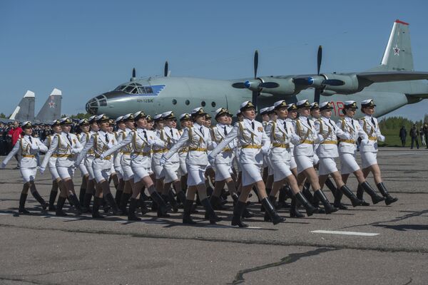 Les célébrations consacrées au 75e anniversaire de la 6e armée des forces aériennes russes - Sputnik Afrique