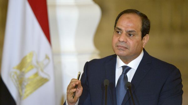 le Président égyptien Abdel Fattah al-Sissi  - Sputnik Afrique