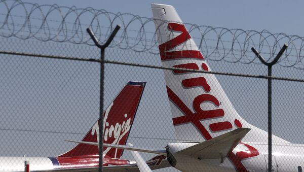 Virgin planes are parked next to each other at Kingsford Smith airport in Sydney in this August 30, 2013 file photo. - Sputnik Afrique