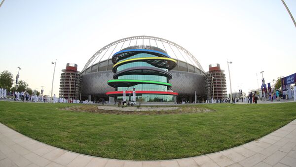 Le stade international à Doha - Sputnik Afrique