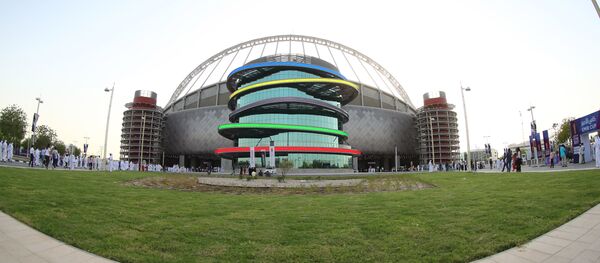 Le stade international à Doha - Sputnik Afrique