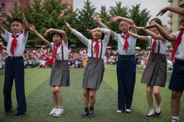 La fête des enfants en Corée du Nord - Sputnik Afrique
