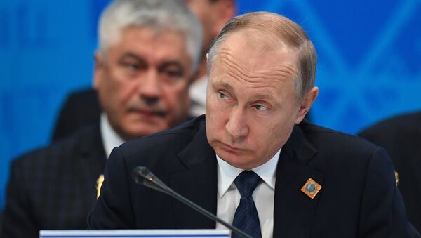 Рабочий визит президента РФ В. Путина в Казахстан. День второй - Sputnik Afrique