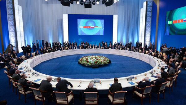 Рабочий визит президента РФ В. Путина в Казахстан. День второй - Sputnik Afrique