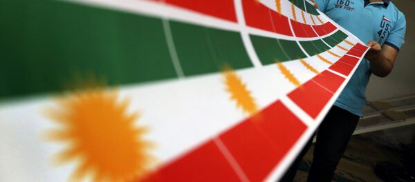 Drapeau kurde - Sputnik Afrique